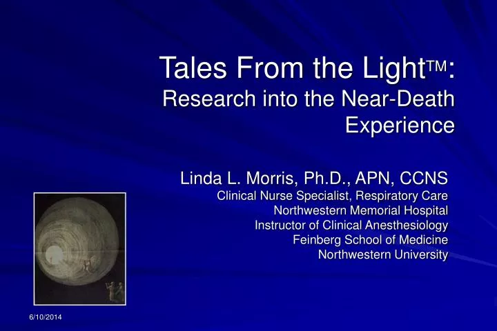 tales from the light tm research into the near death experience
