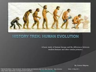 History Trek: Human Evolution