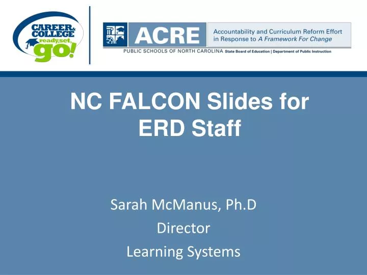 nc falcon slides for erd staff
