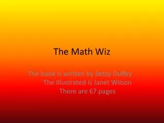 The Math Wiz