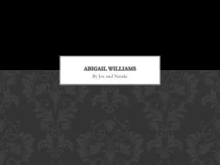 Abigail Williams