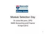 Accounting and Finance Degree: Optional Modules and Career Insights - slide 1