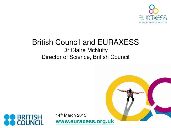 british council and euraxess dr claire mcnulty director of science british council