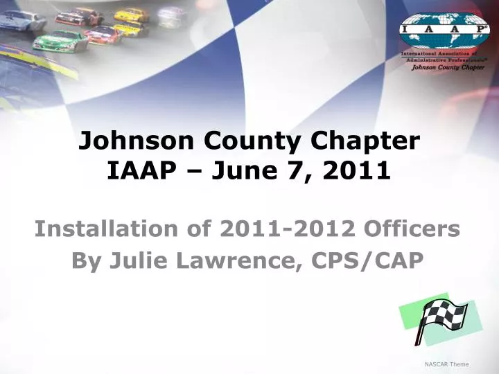 johnson county chapter iaap june 7 2011