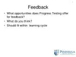 Feedback