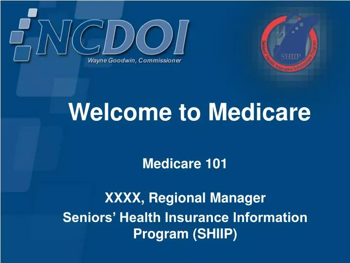 welcome to medicare