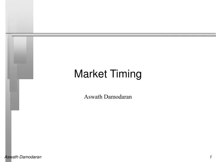 market timing