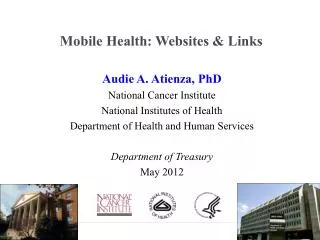 Mobile Health: Websites &amp; Links