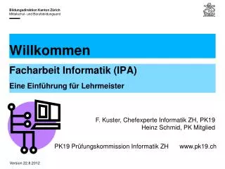 willkommen