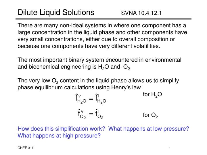 dilute liquid solutions svna 10 4 12 1