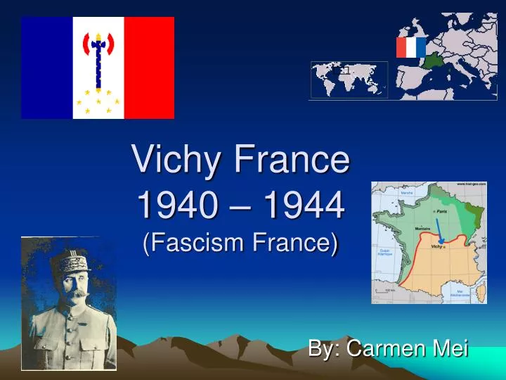 vichy france 1940 1944 fascism france