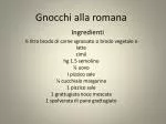 Gnocchi alla romana - slide 1