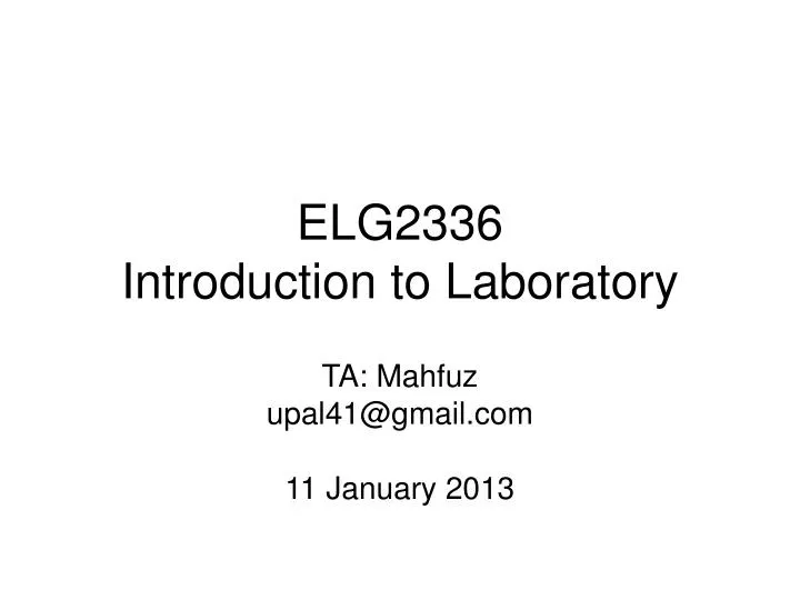 elg2336 introduction to laboratory