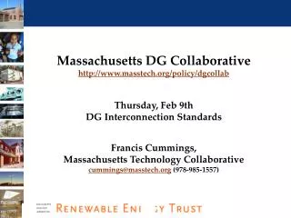 Massachusetts DG Collaborative