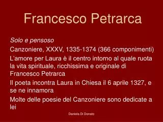 francesco petrarca