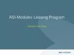 ASI-Modulex Leasing Program - slide 1