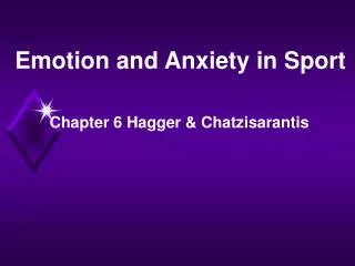 Chapter 6 Hagger &amp; Chatzisarantis