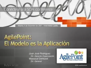 AgilePoint: El Modelo es la Aplicación