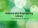 Science and Engineering Library - slide 1