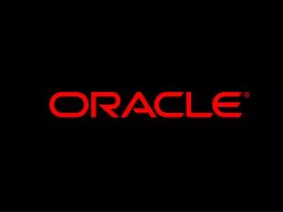 Bringing the Power of Oracle Database to .NET Andy Mendelsohn Senior Vice President, Database Server Technologies Oracle