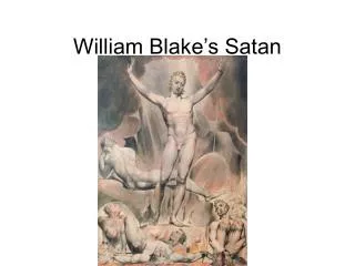 William Blake’s Satan