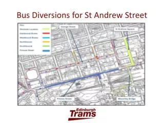 Bus Diversions for St Andrew Street