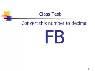 Convert this number to decimal FB