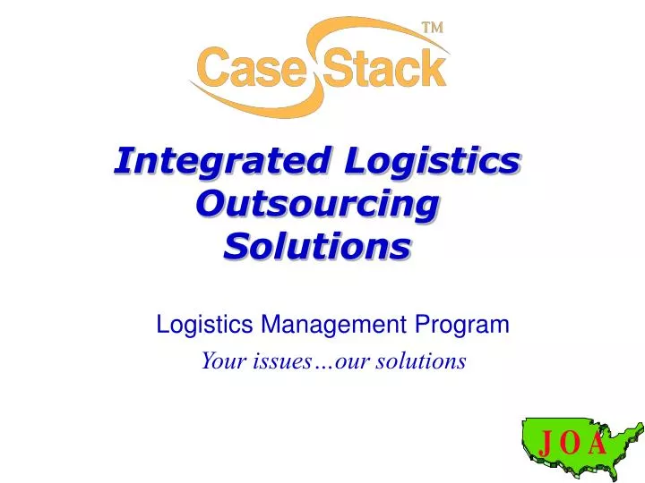integrated logistics outsourcing solutions logistics management program your issues our solutions
