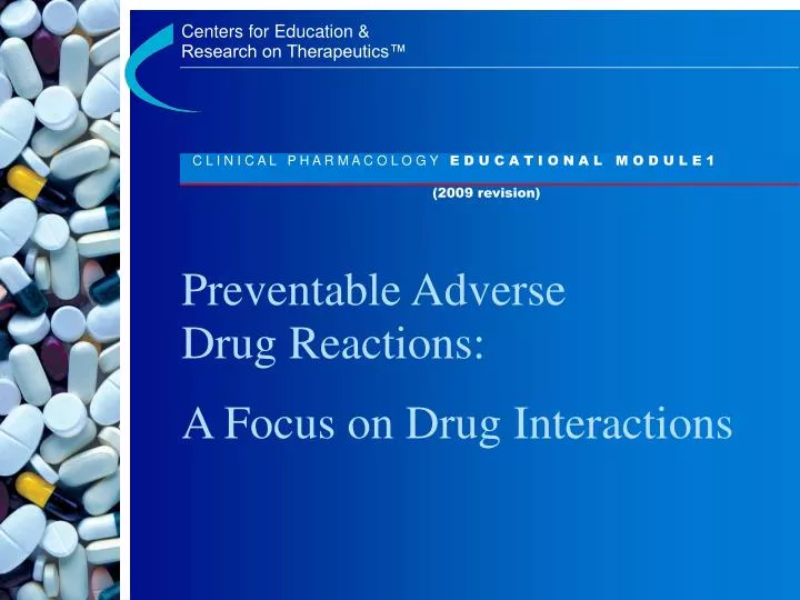 preventable adverse drug reactions