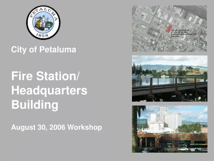 city of petaluma fire station headquarters building