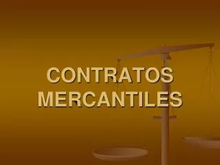 contratos mercantiles