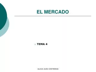el mercado