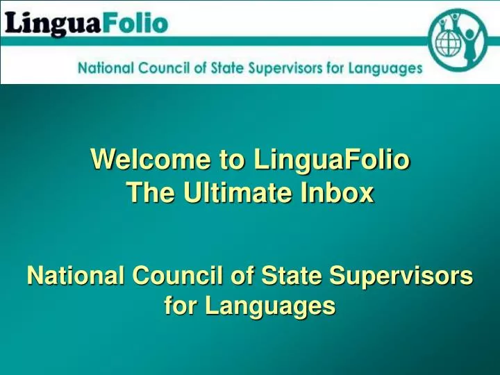 welcome to linguafolio the ultimate inbox