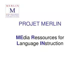 projet merlin