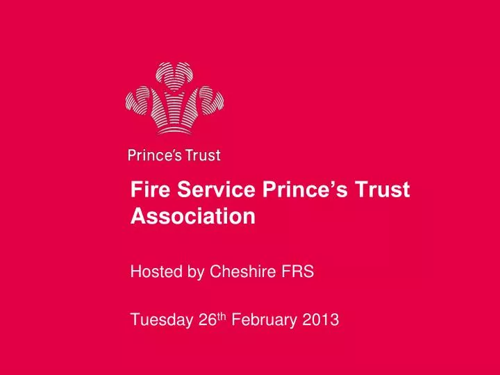 fire service prince s trust association