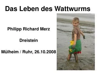 das leben des wattwurms
