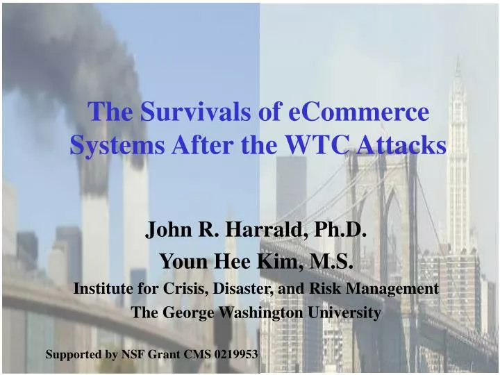 the survivals of ecommerce systems after the wtc attacks