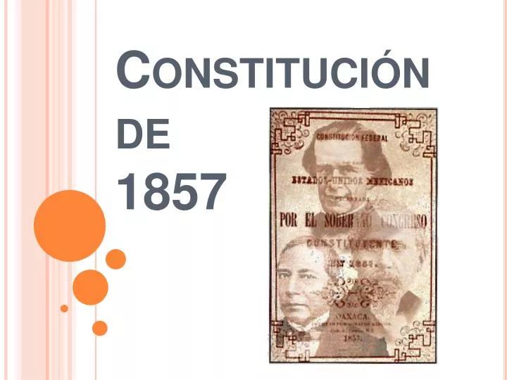 constituci n de 1857