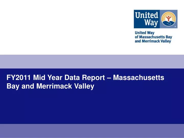 fy2011 mid year data report massachusetts bay and merrimack valley