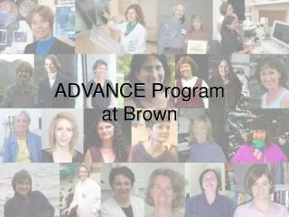 ADVANCE Program at Brown
