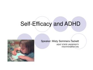 Self-Efficacy and ADHD