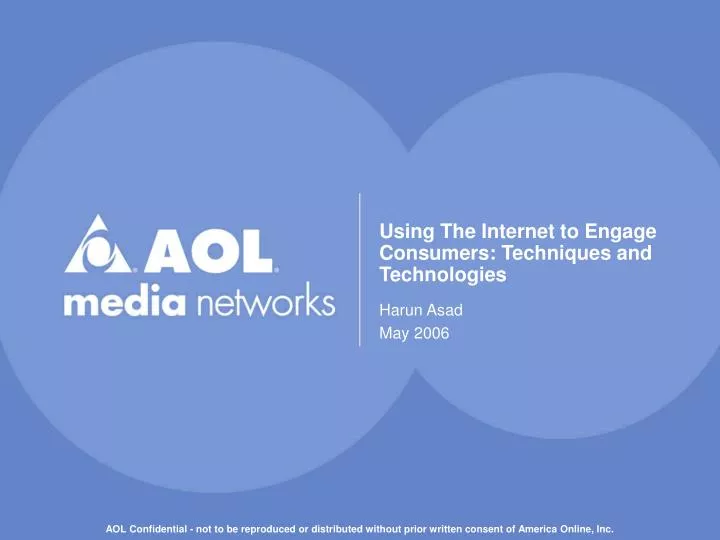 using the internet to engage consumers techniques and technologies