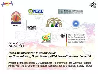 Study Project TRANS-CSP Trans-Mediterranean Interconnection for Concentrating Solar Power (WP04 Socio-Economic Impacts