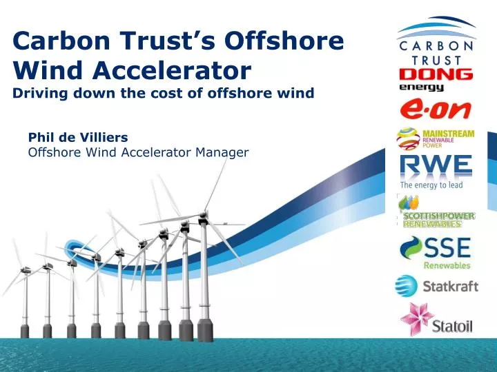 carbon trust s offshore wind accelerator driving down the cost of offshore wind