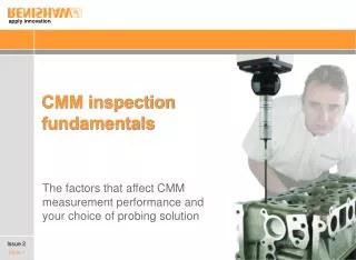 CMM inspection fundamentals