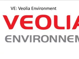 VE: Veolia Environment