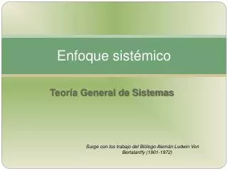 enfoque sist mico
