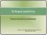 Enfoque sistémico - slide 1