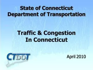 Traffic &amp; Congestion In Connecticut
