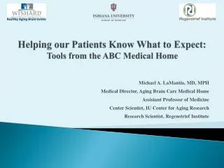 Helping our Patients Know What to Expect: Tools from the ABC Medical Home
